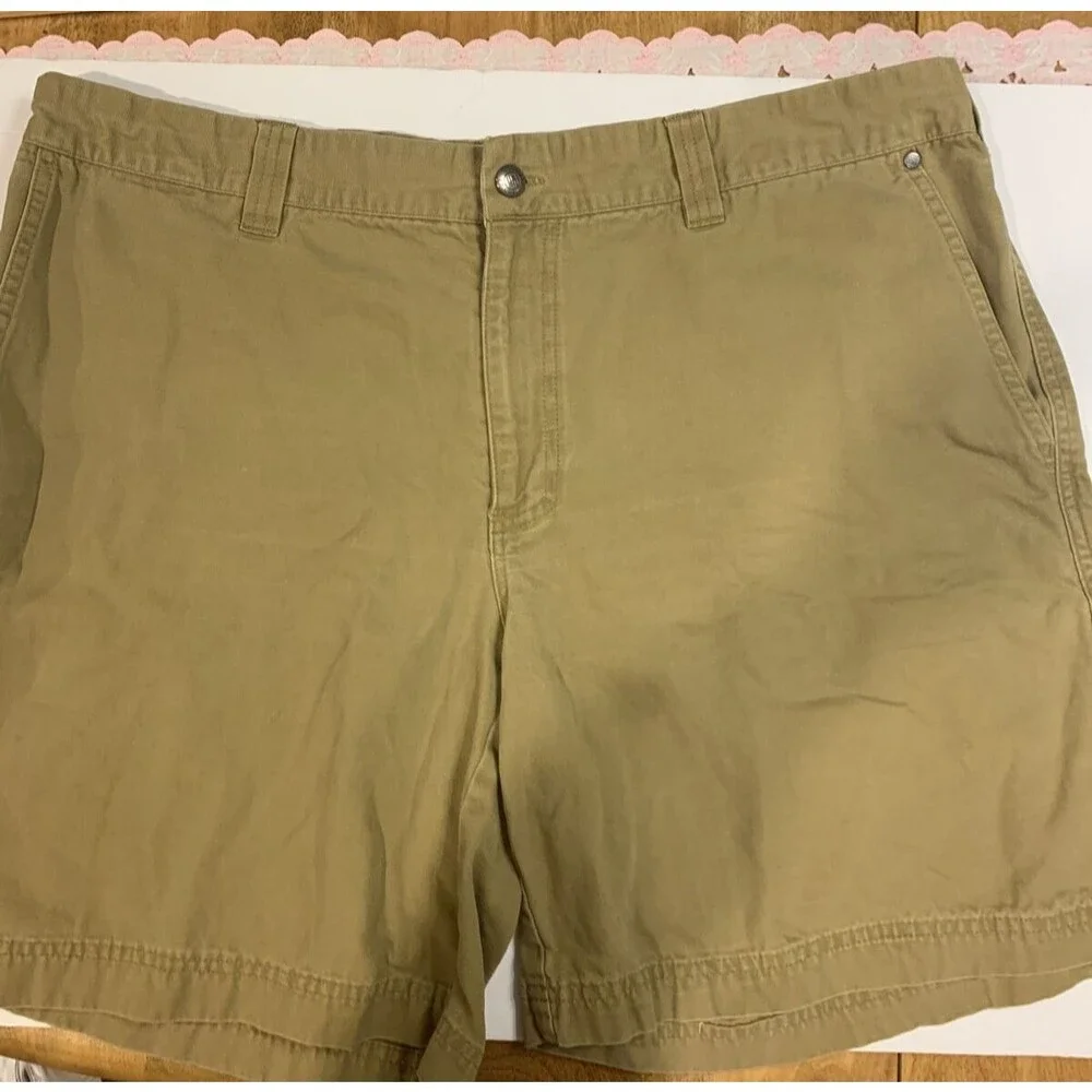 Columbia Mens Khaki  Shorts Size 36W 8L
